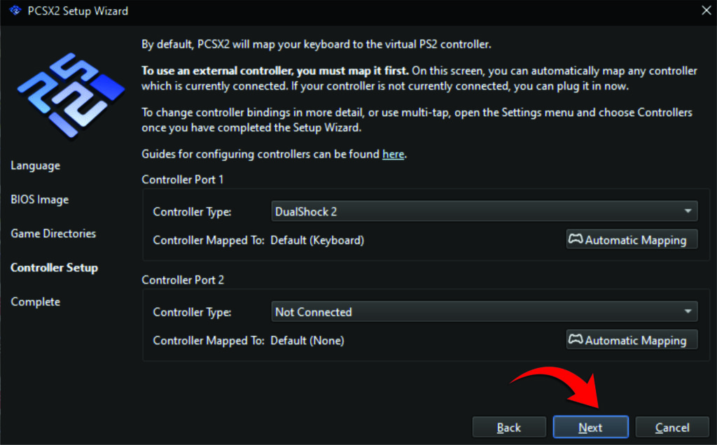 Official PS2 BIOS File Download for PCSX2 & AetherSX2 Emulators Free 5 installation PCSX2 01